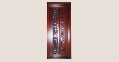 巴彦淖尔卧室门选红木门中式风格还是白色好
