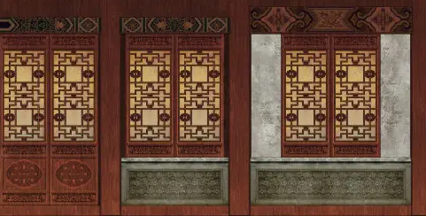 巴彦淖尔隔扇槛窗的基本构造和饰件