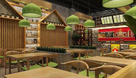 巴彦淖尔如何设计中式快餐店打造中式风味